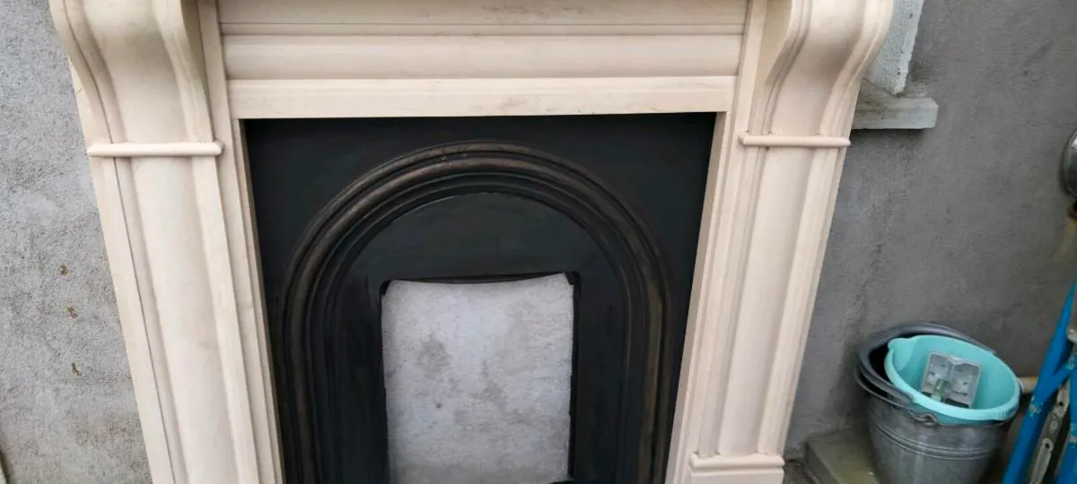 Marble fireplace - Image 1