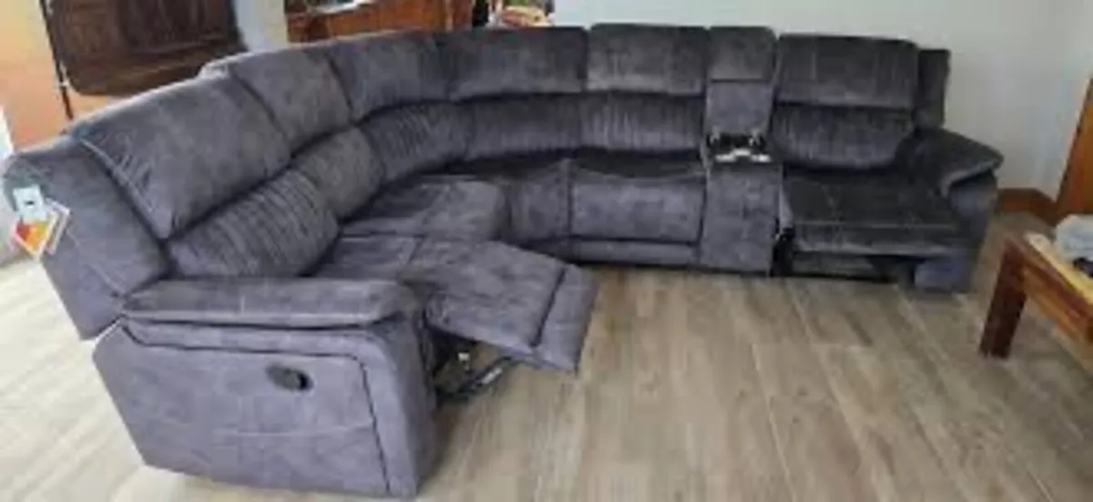 New corner sofa