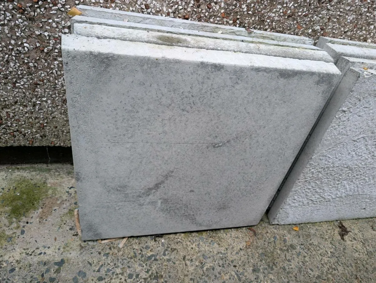 Concrete slabs 2ft x 2ft x 2" - Image 1