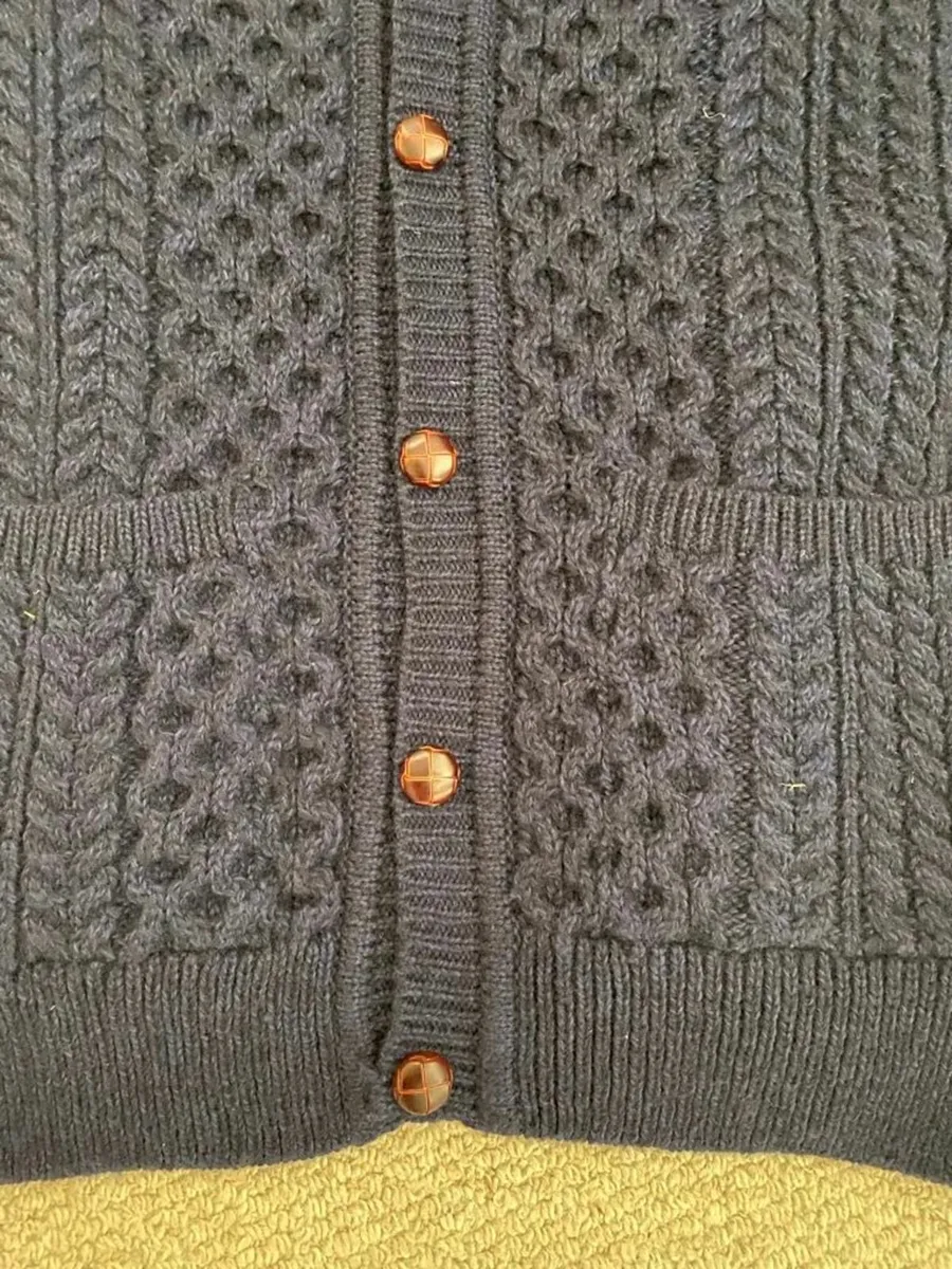 Mens Wool Gilet Bodywarmer Original Aran Co. - Image 2