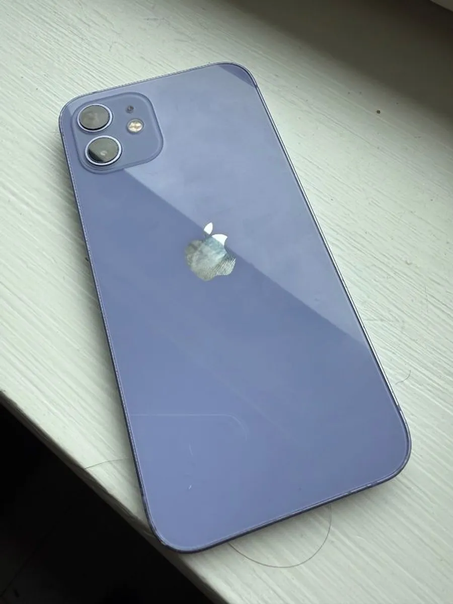 iPhone 12 64GB Purple Unlocked - Image 1