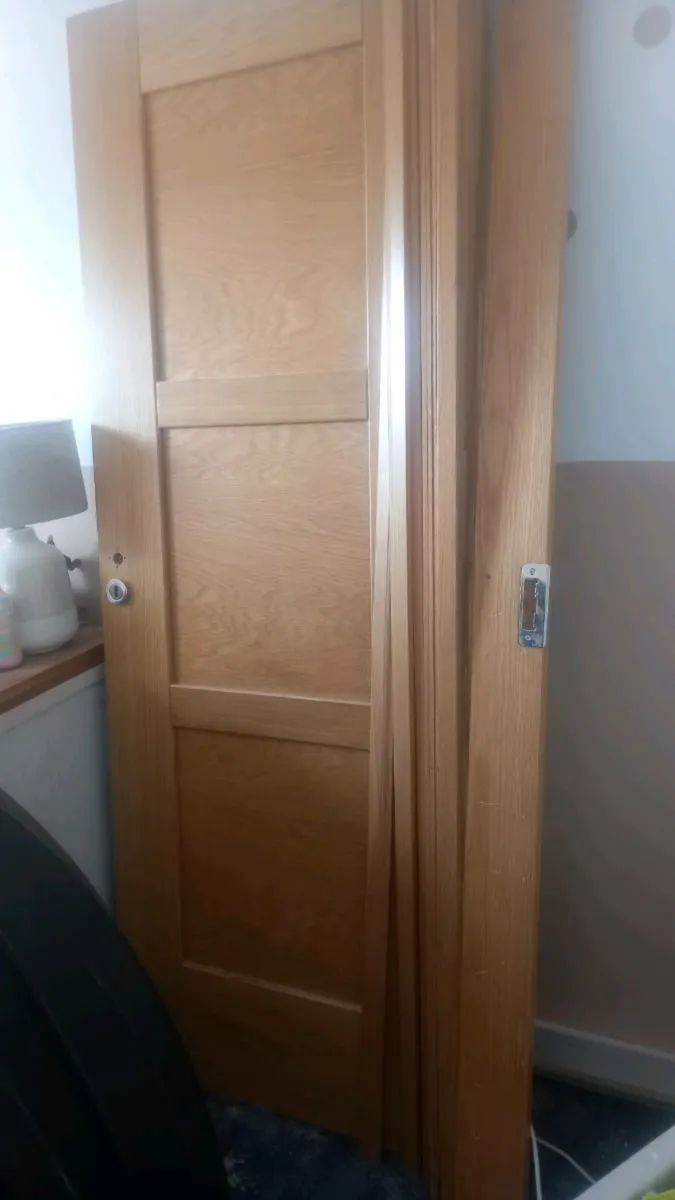 Solid oak door
