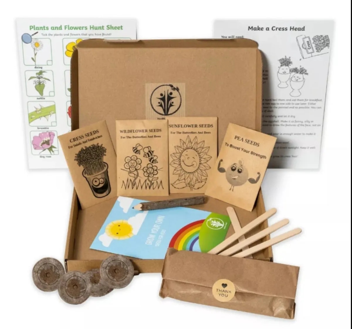 Grow Your Own Seeds Kit for Kids NEW - Image 1
