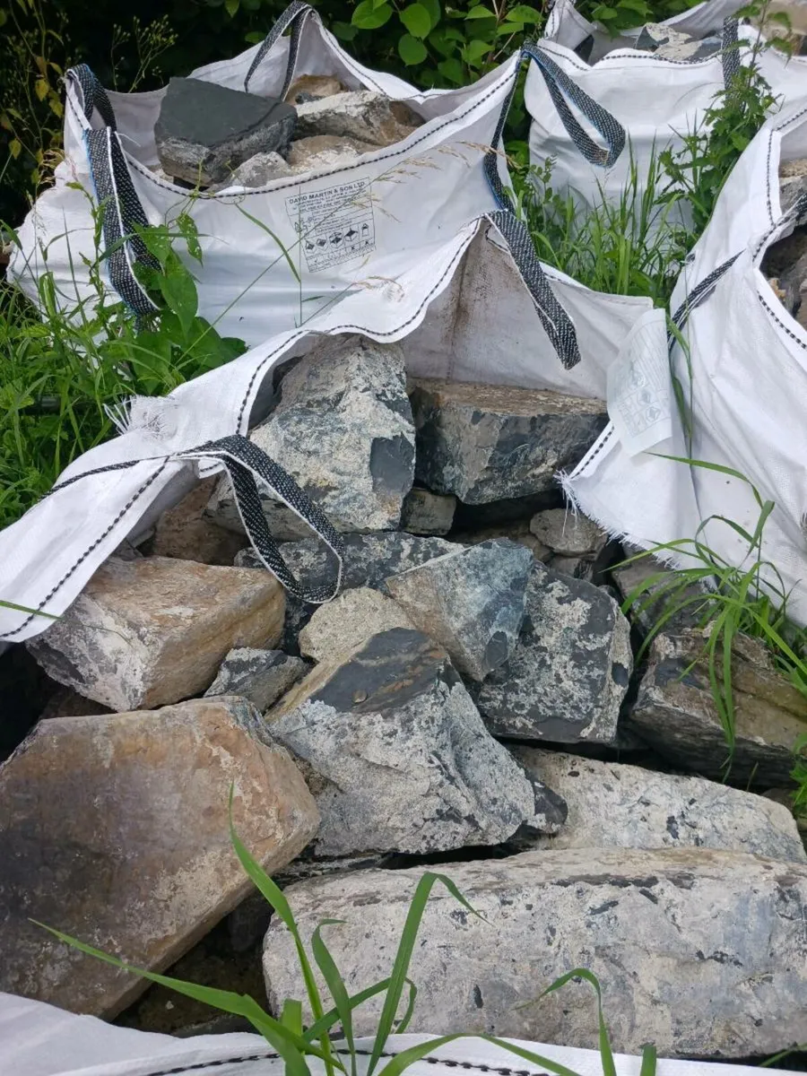 OLD RECLAIMED CALPE OR LIMESTONE - Image 1