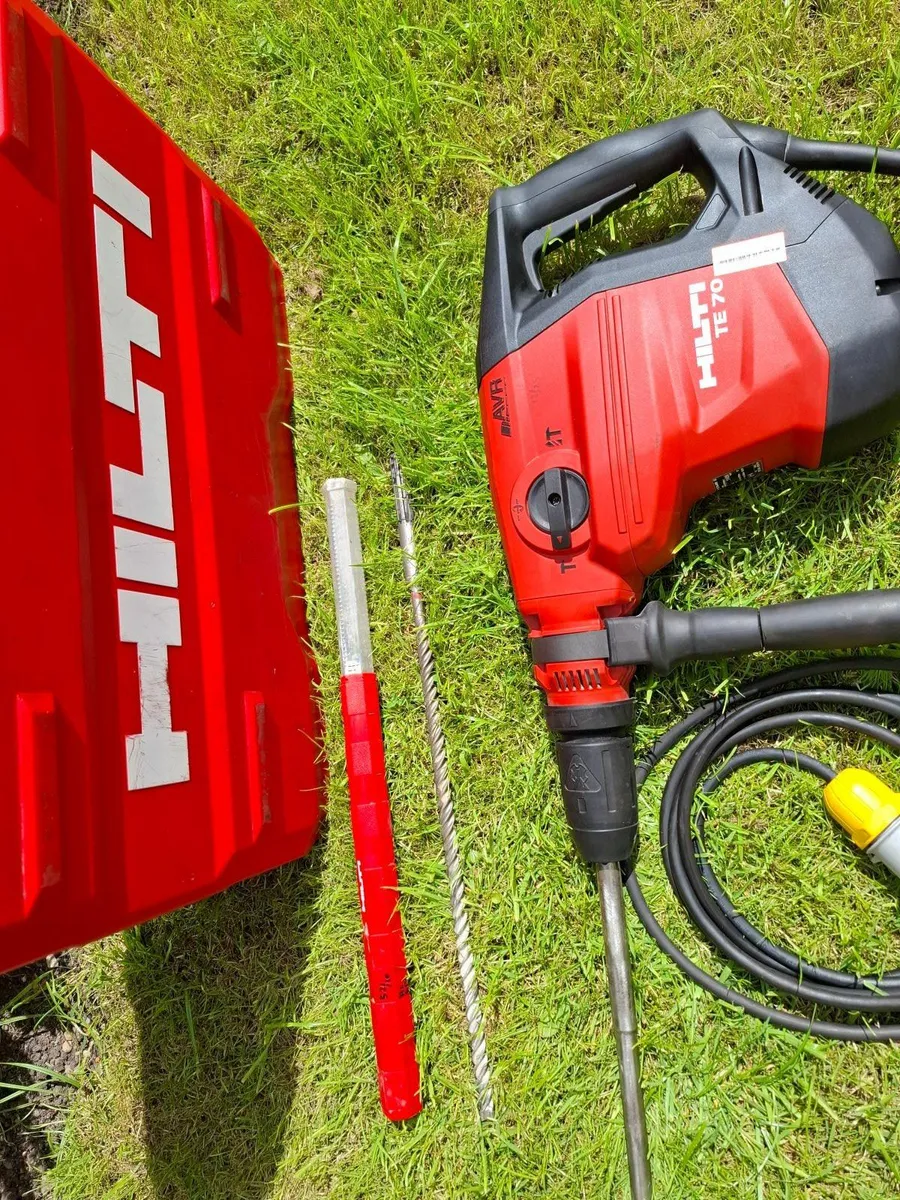HILTI TE70 /receipt/warranty - Image 1