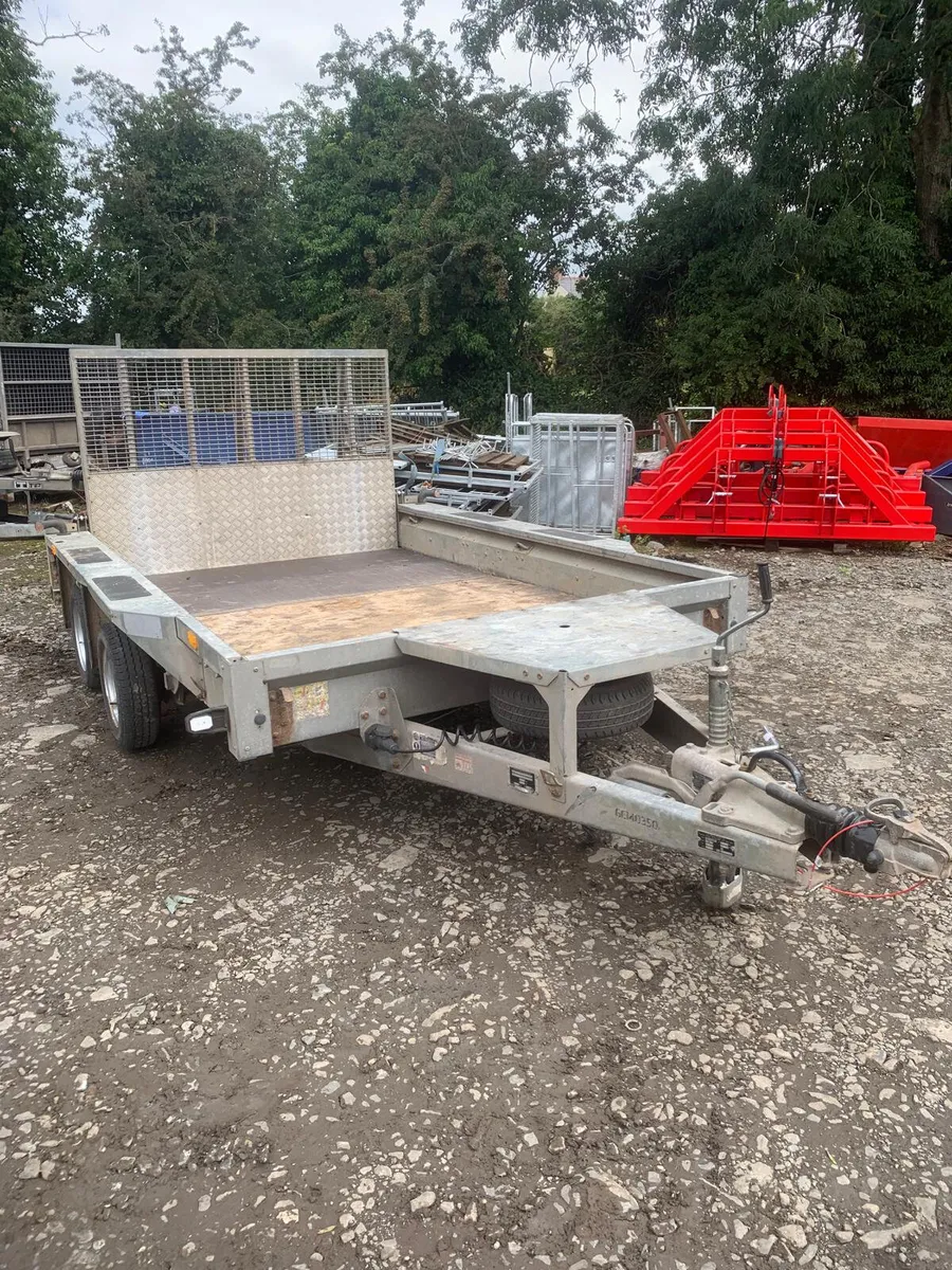 Ifor Williams 10x6 plant trailer - Image 1