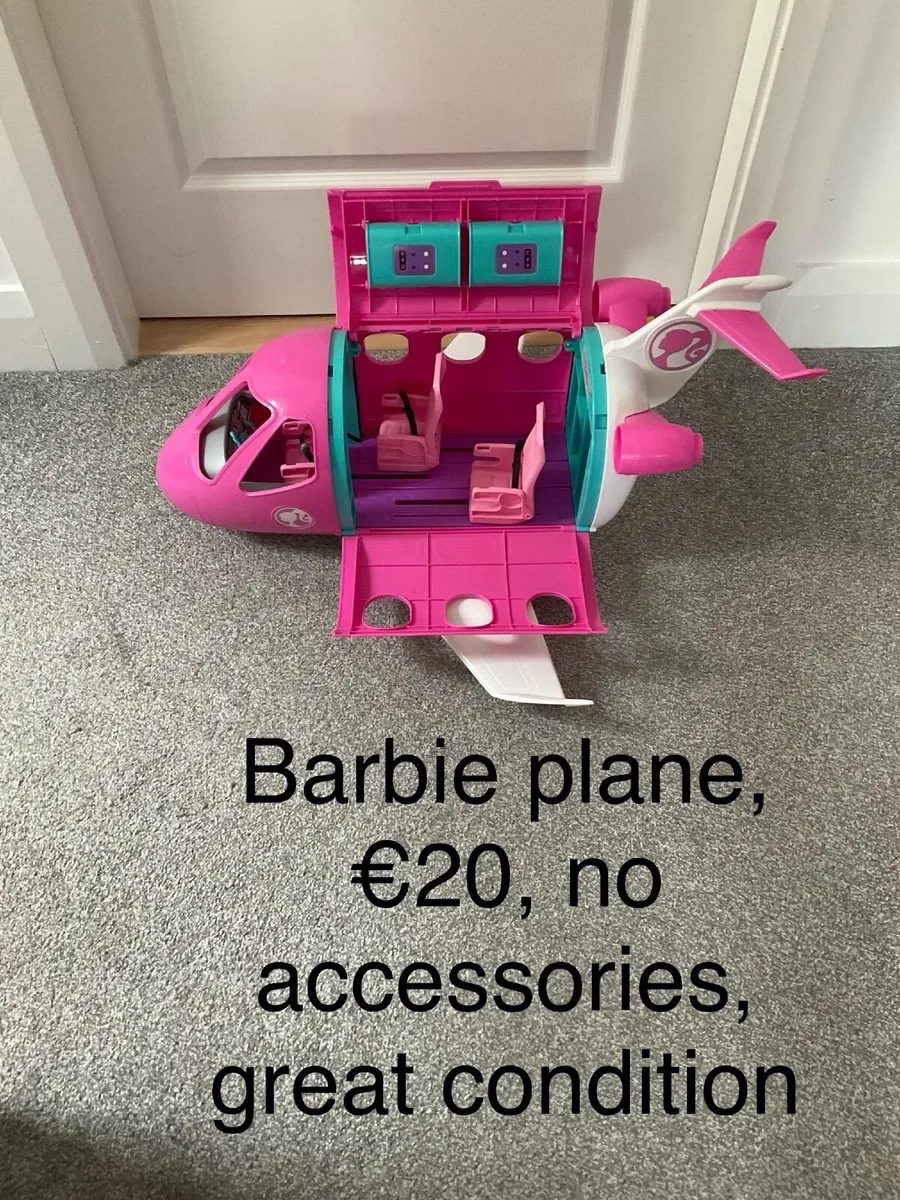 Barbie plane, no accessories, great condition