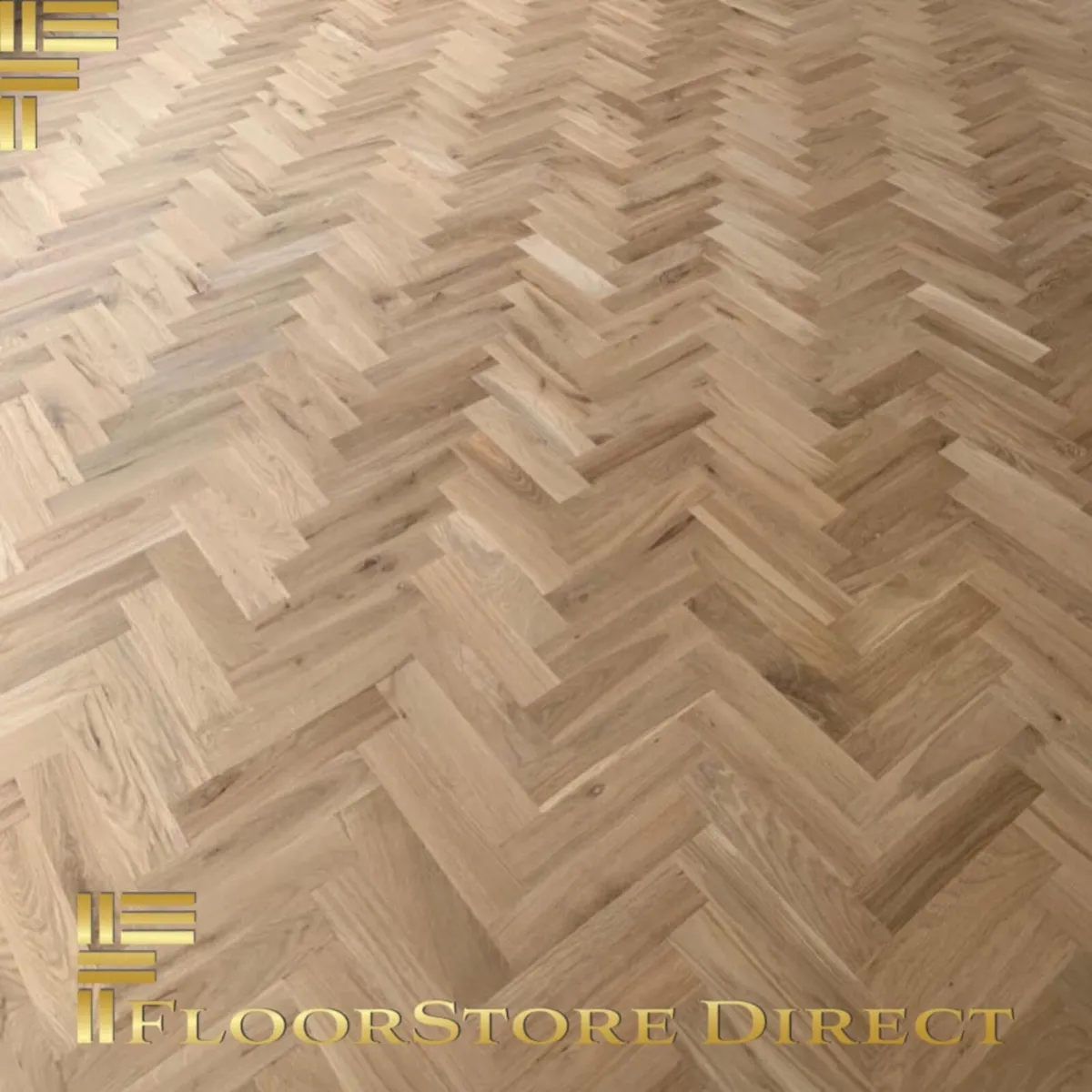 Solid Oak Parquet - Rustic - Image 1