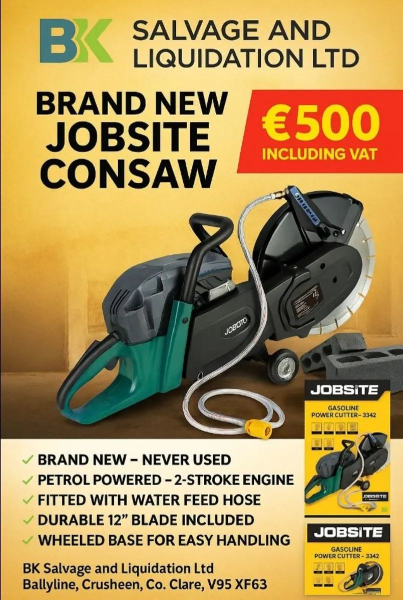 BRAND NEW JOBSITE CONSAW