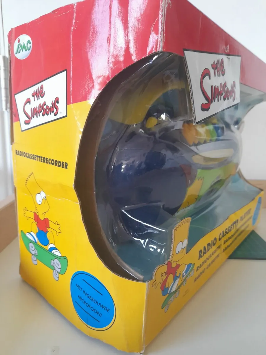 Rare The Simpsons Radio Cassette Player - Image 3