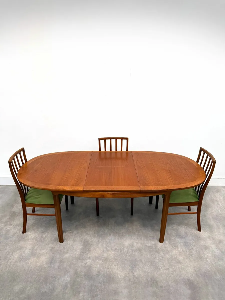 Mid-Century Extending Dining Table - Image 2
