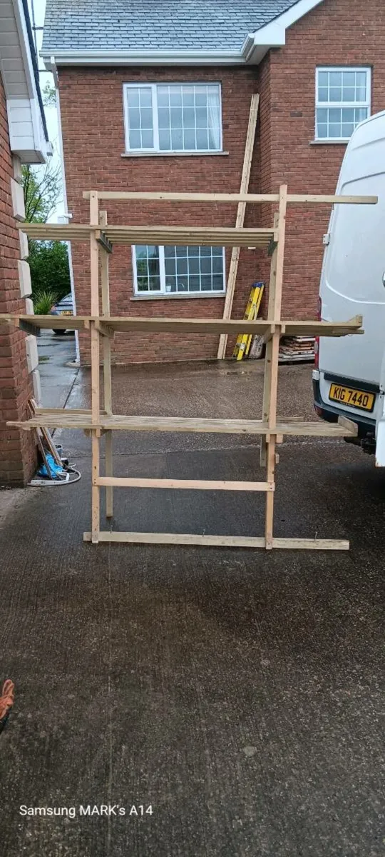 Van shelving for large van for "side door" side - Image 2