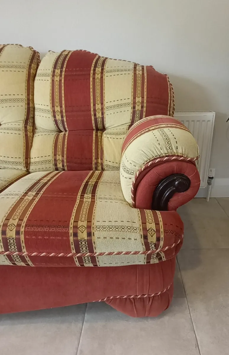 3 seater couch and one armchair - Image 1