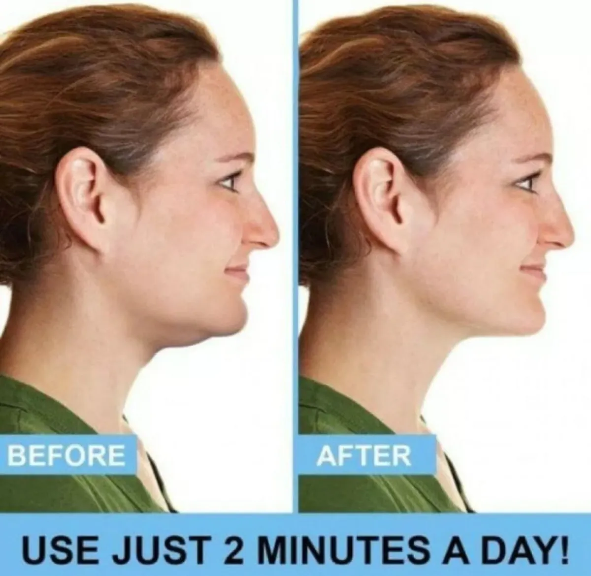 Neckline Slimmer Neck Line Exerciser Chin Thin NEW - Image 4