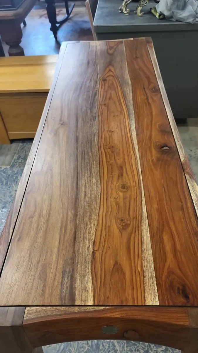 Basant hardwood hall table - Image 3