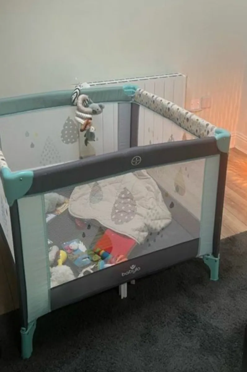 Babylo Safari Drops 2 in1 Playpen and Travel Cot - Image 4