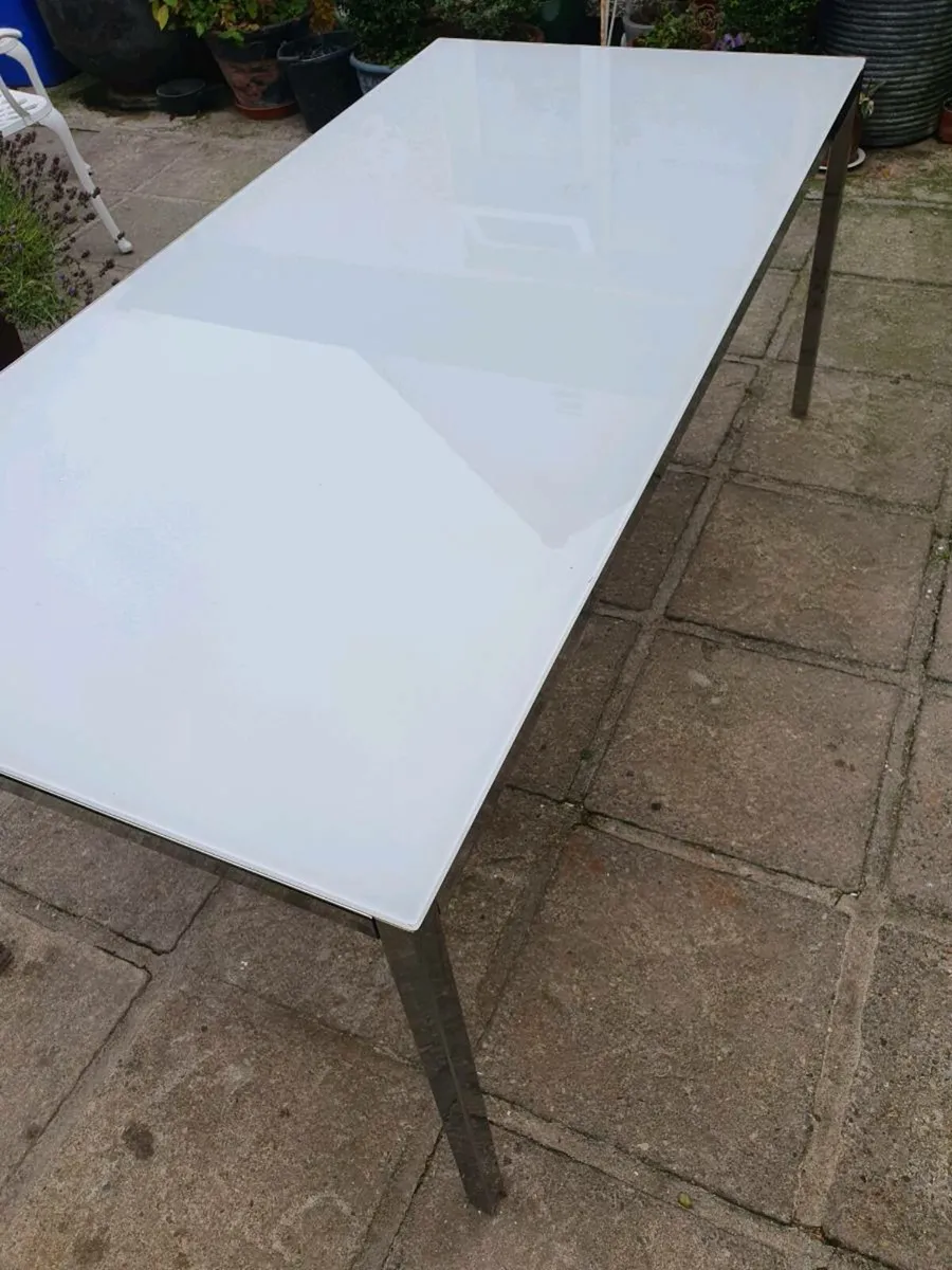 Ikea ceramic top   table ( inside or outside) - Image 2