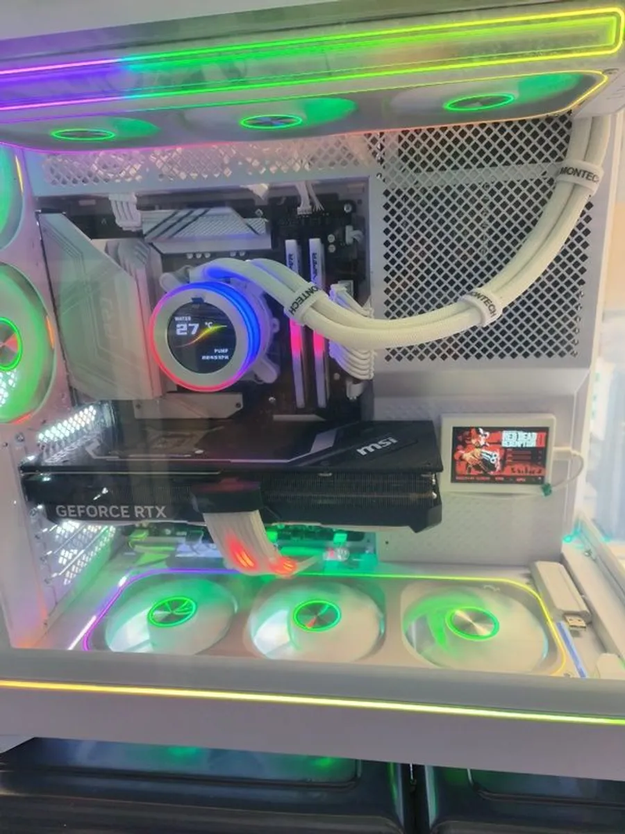 Ultimate Gaming Pc Amd Ryzen 5 9600x 6-core, 48gb Ddr5, 2tb Ssd, Windows 11 Pro Nvidia Geforce Rtx 4070 Ti - Image 1