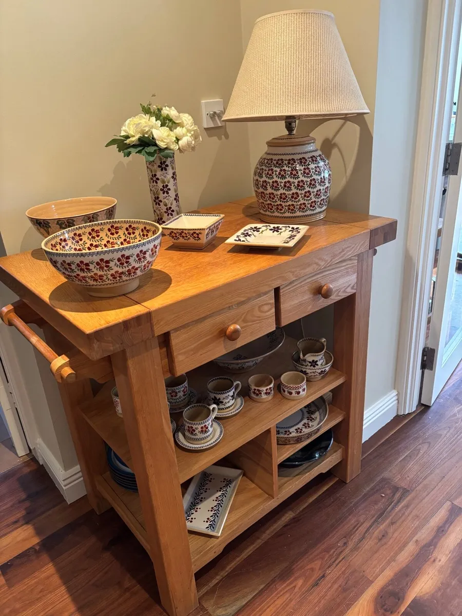 Free Standing Kitchen Island, Side Board : Storage - Image 1
