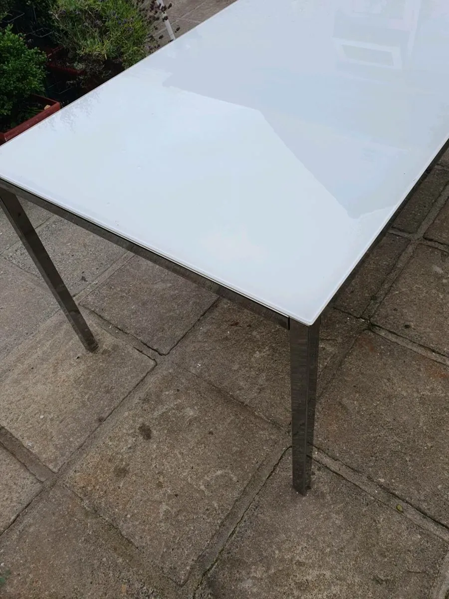 Ikea ceramic top   table ( inside or outside) - Image 3