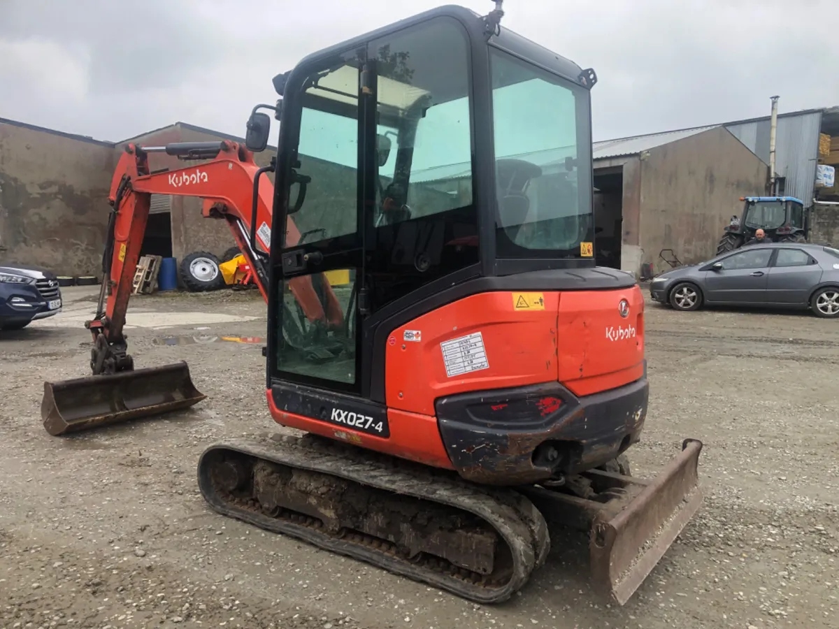 2018 Kubota KX027-4 - Image 3