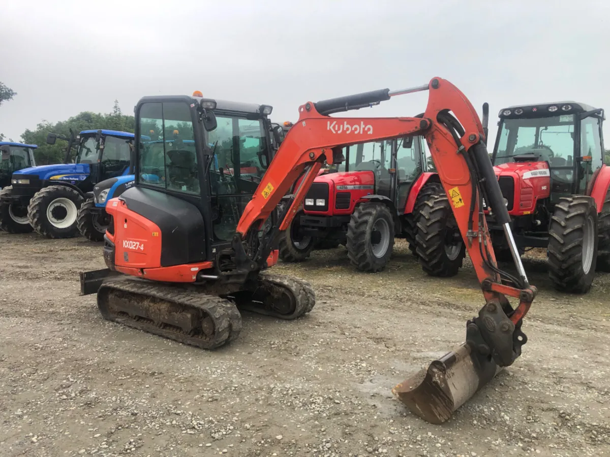 2018 Kubota KX027-4 - Image 1