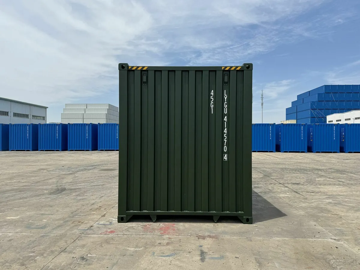NEW GREEN 40FT HIGH CUBE CONTAINERS - Image 4