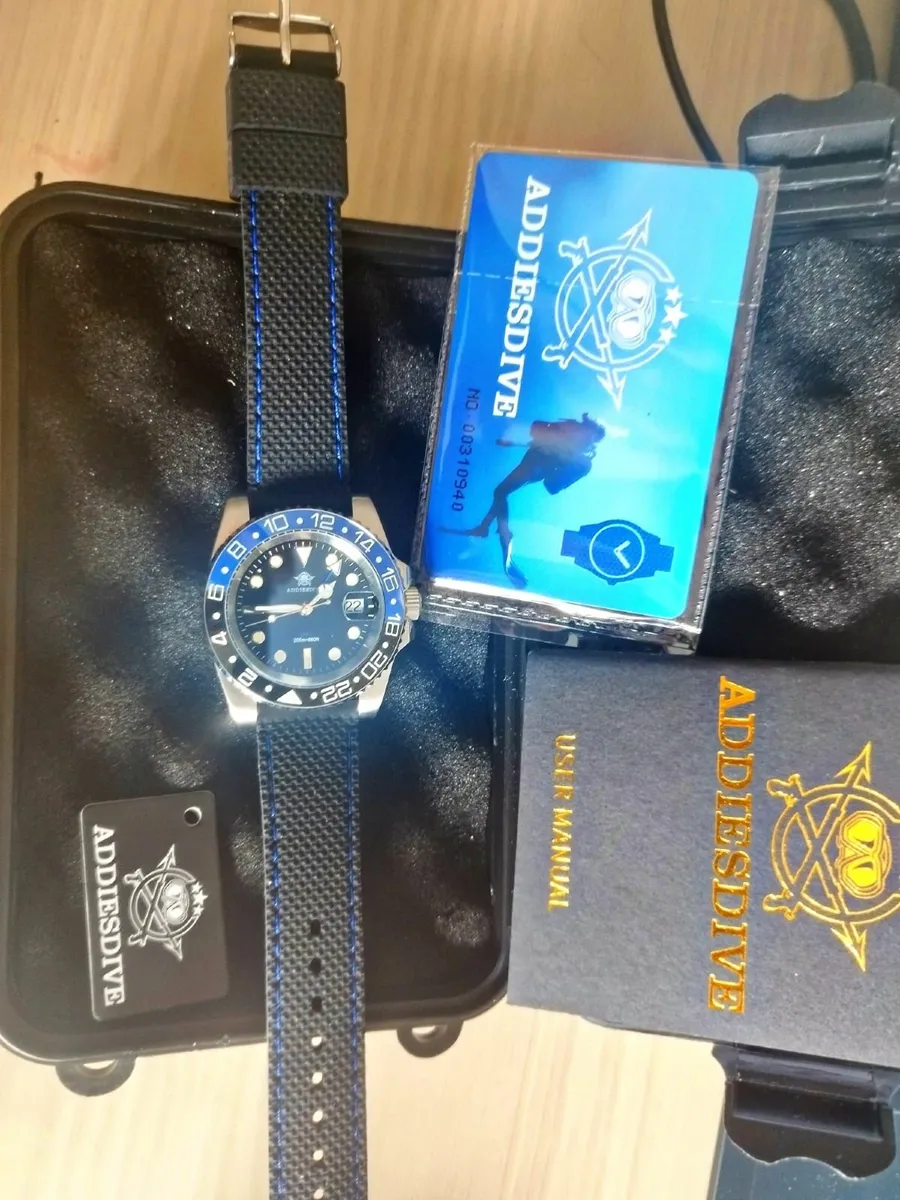 ADDIESDIVE Men's Watch AD2050 with silicone strap - Image 3