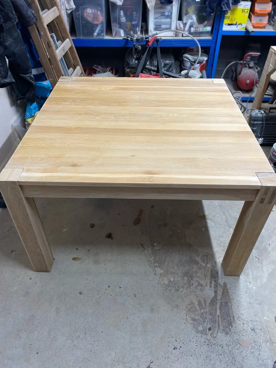 Solid oak table - Image 2