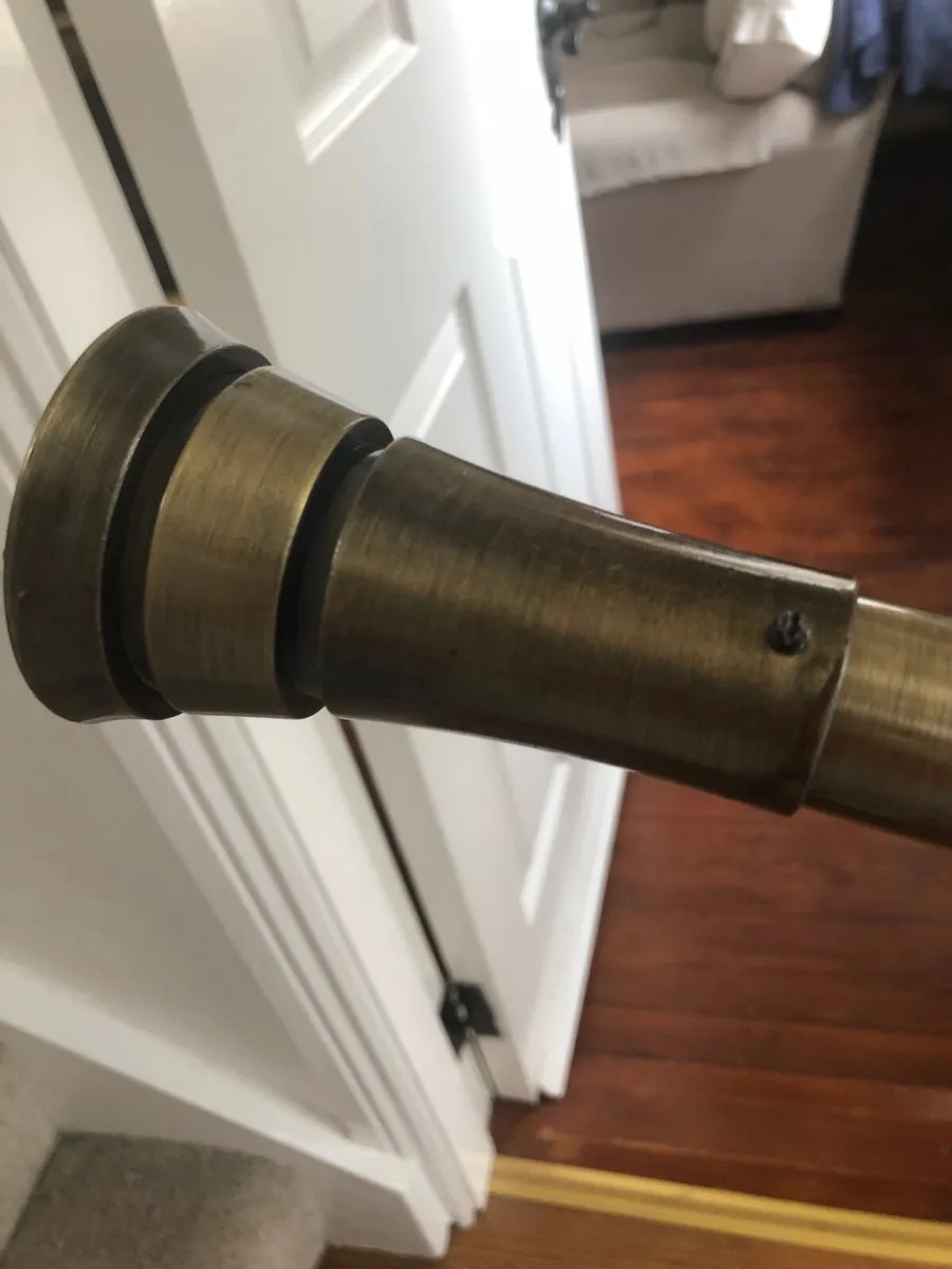Curtain Pole Brackets and Screwa - Image 1