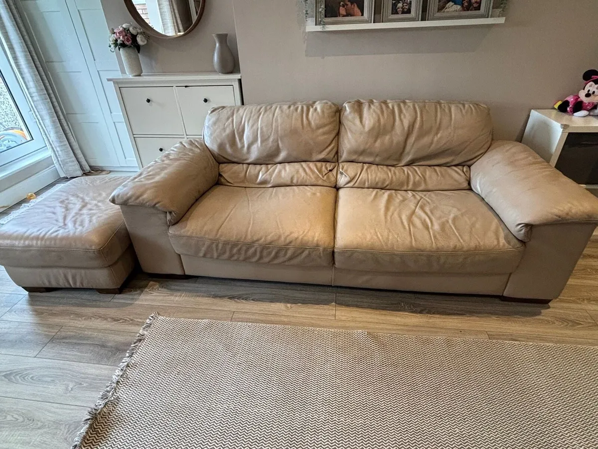 Leather sofa - Image 3