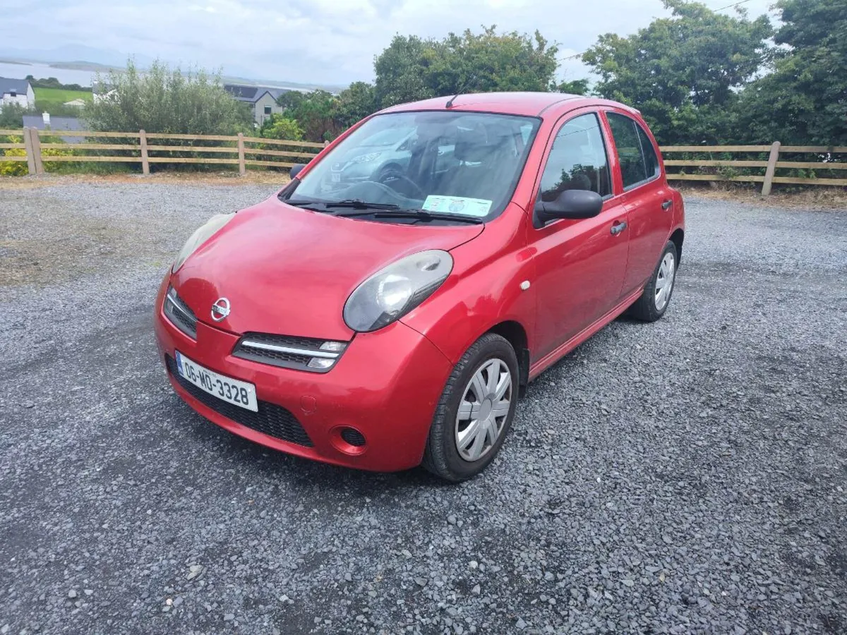 2006 Nissan Micra Automatic NCT 07-2026 - Image 1