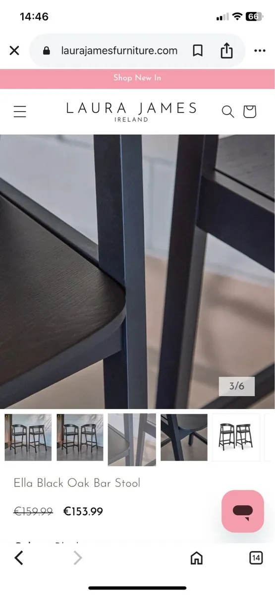 Laura James ‘Ella’ Bar Stools - Image 3
