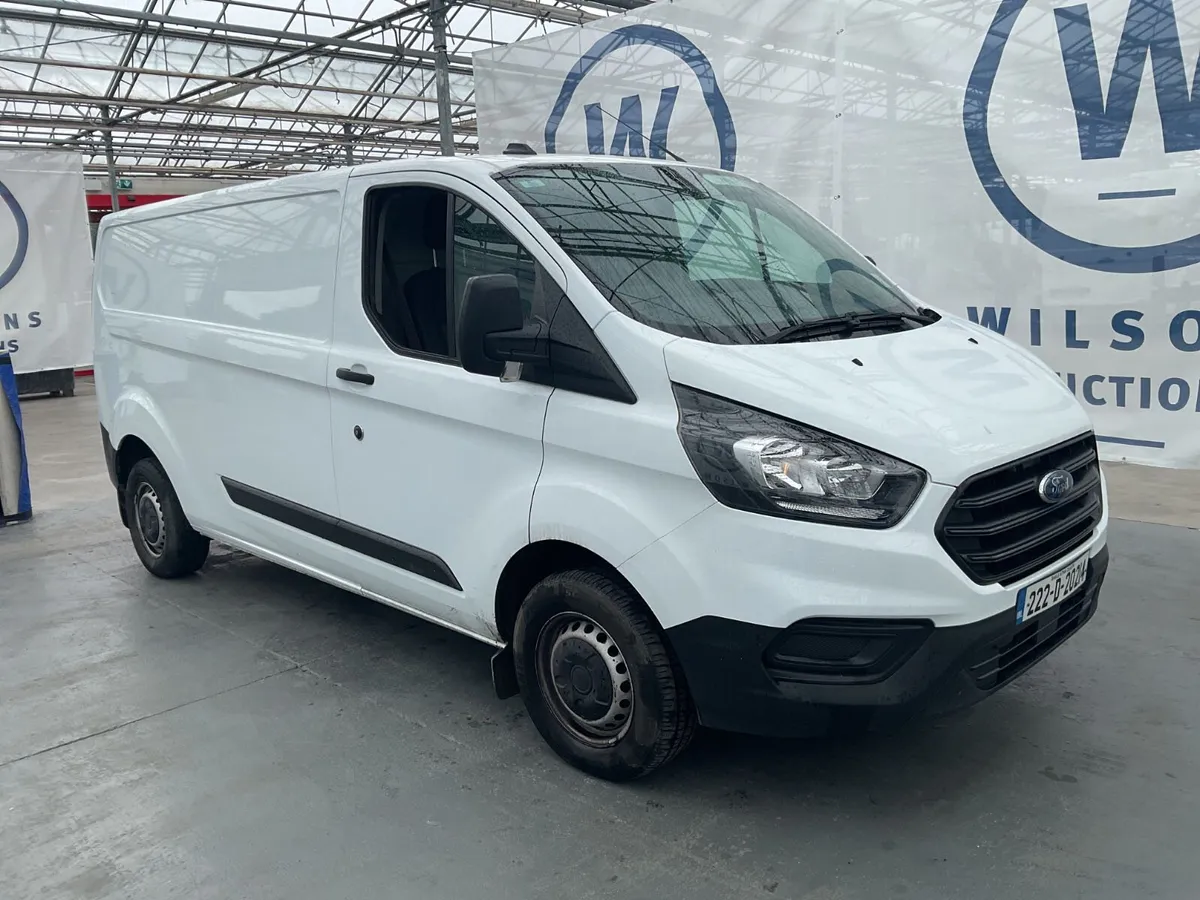 Ford Transit Custom 2022 For Auction!! - Image 1
