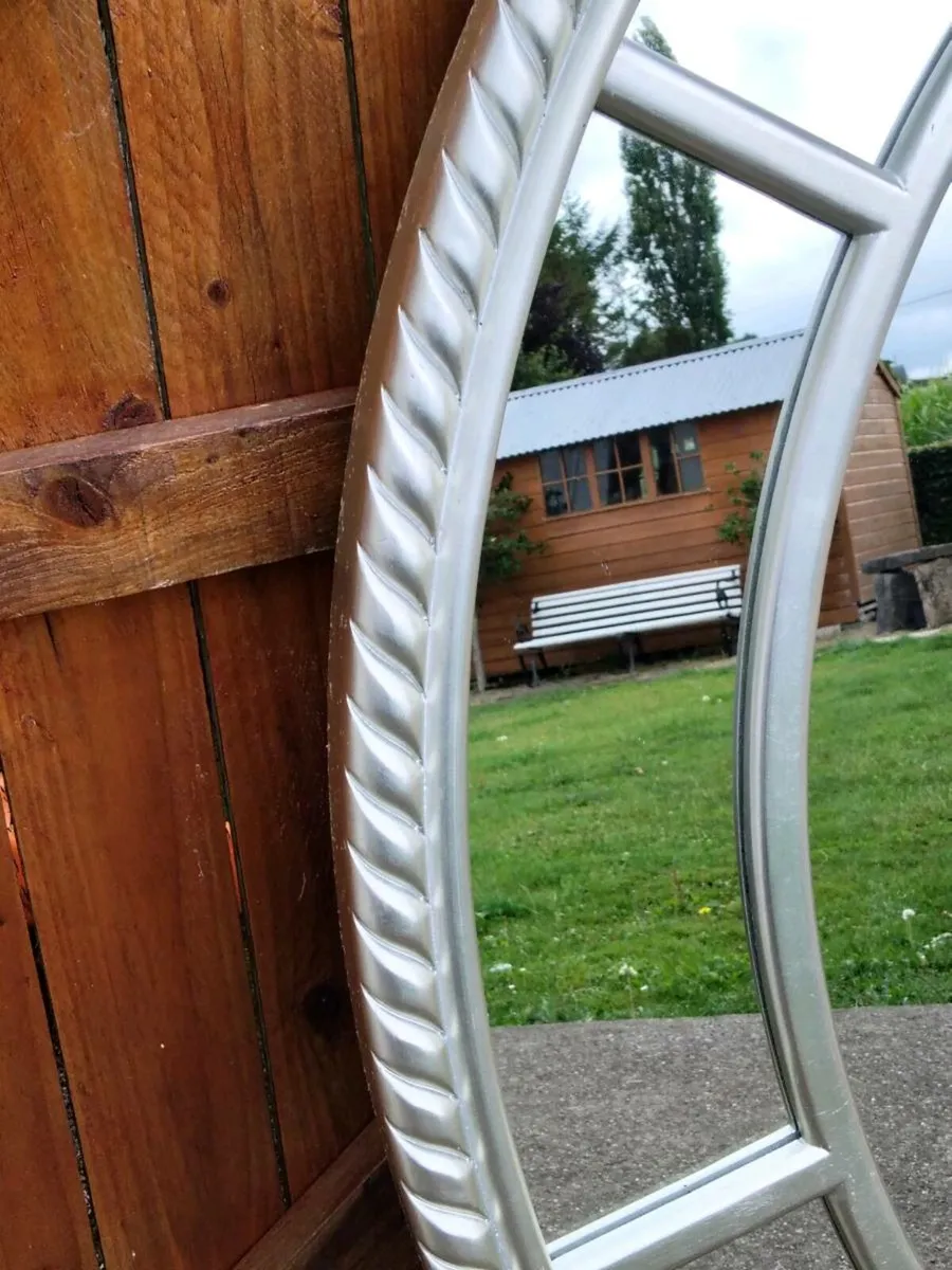 Large Circular Wall Mirror - Image 2
