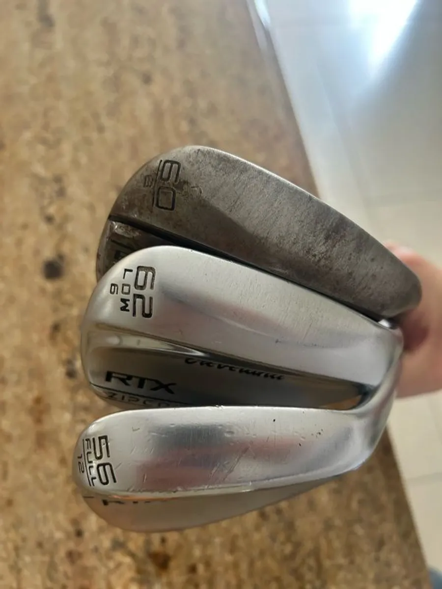 Cleveland wedges 56 60 & 62 degree - Image 1