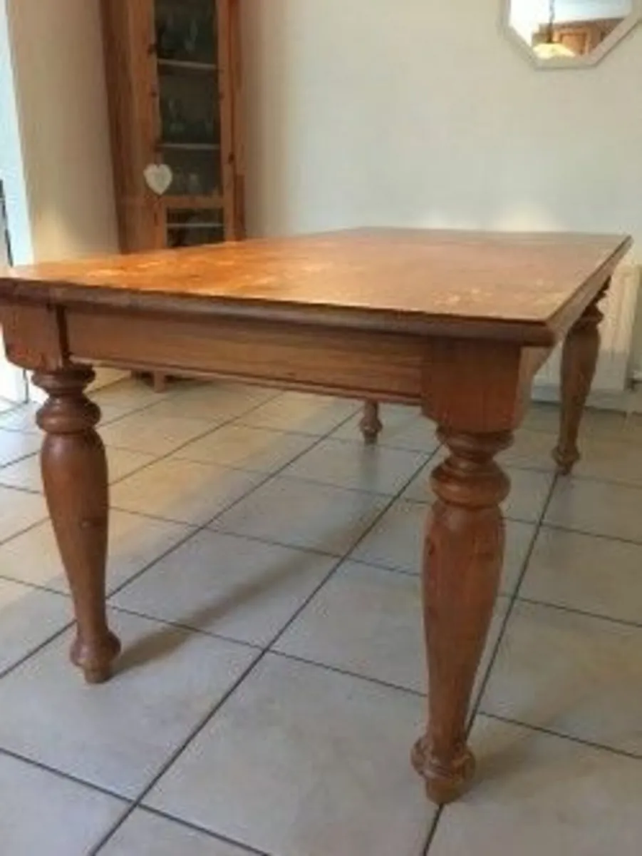 Pine Kitchen/Dining Table - Image 2