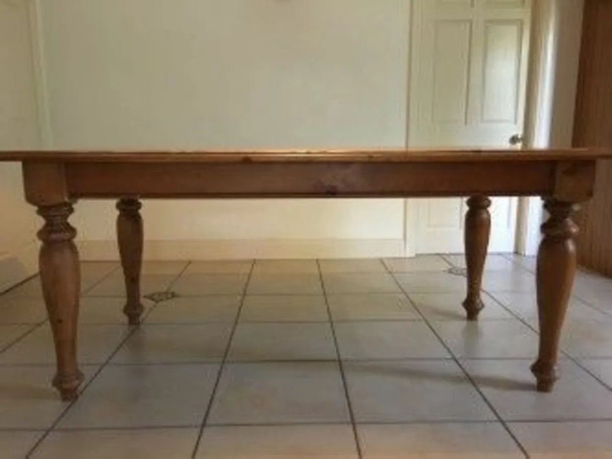 Pine Kitchen/Dining Table - Image 3
