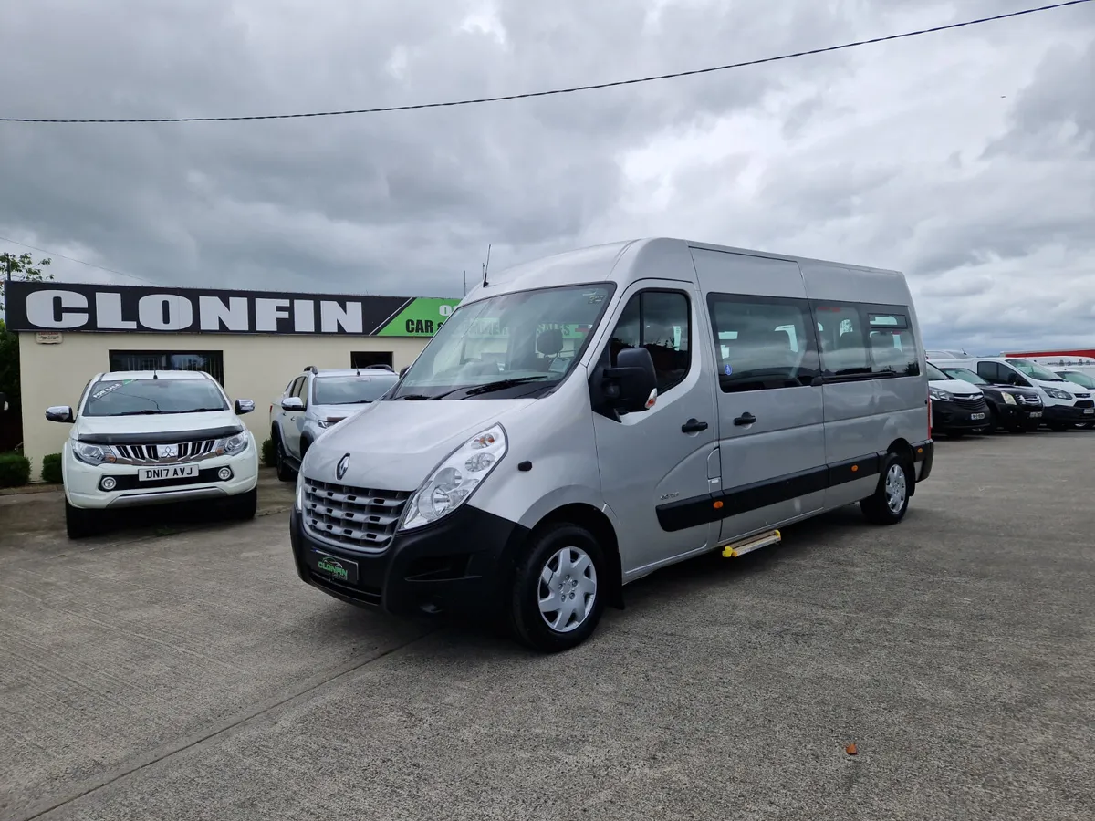 2012 RENAULT MASTER 17 SEATER MINIBUS 2.3L 125BHP - Image 1