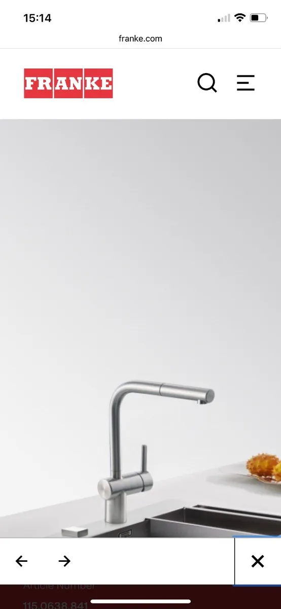 Kitchen sink tap - Image 2