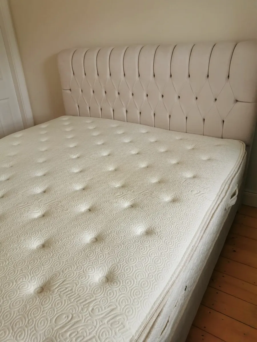 Super king Ottaman Bed Frame and Mattress - Image 3