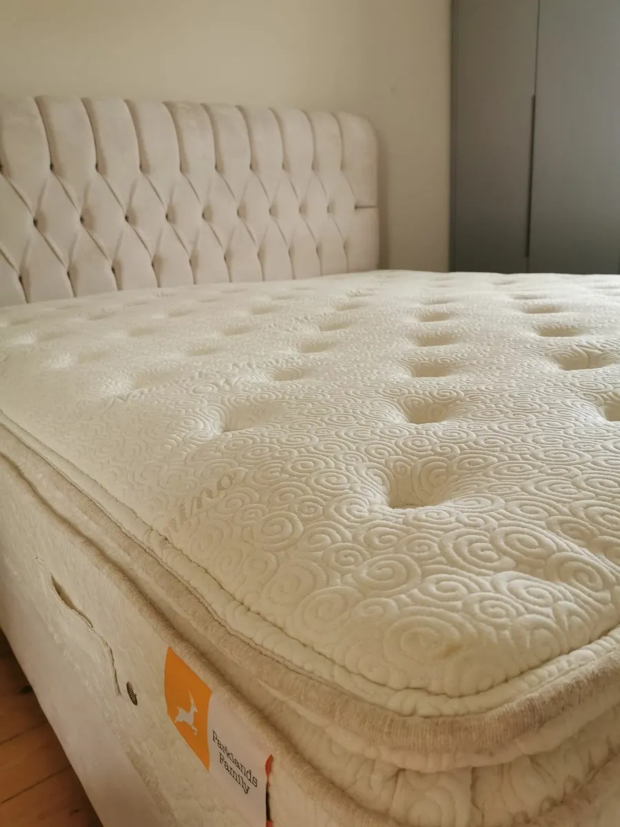 Super king Ottaman Bed Frame and Mattress - Image 4