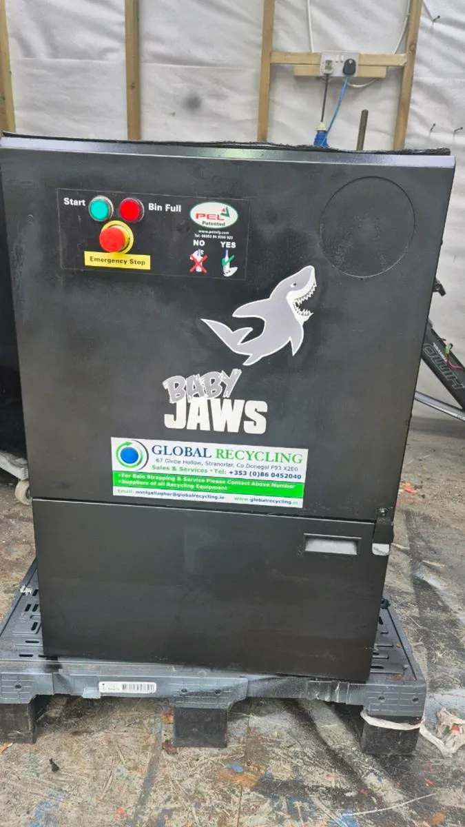 Bottle glass crusher compactor - Image 1
