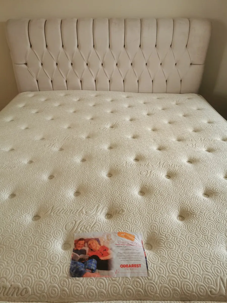 Super king Ottaman Bed Frame and Mattress - Image 1