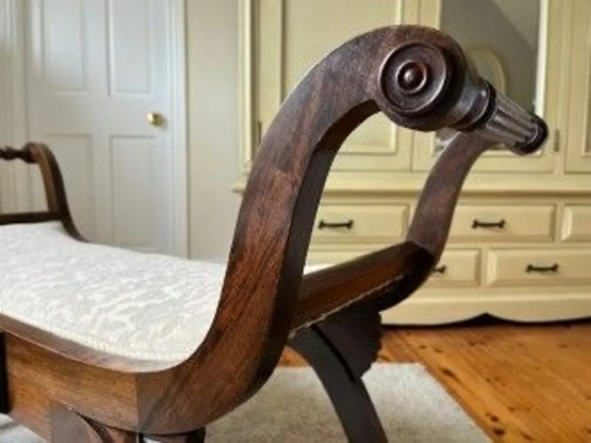 Mahogany Piano Seat - Image 4