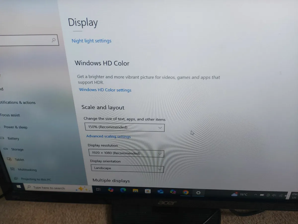 Acer 20" monitor - Image 3