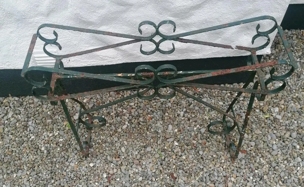 Wrought Iron Plant Stand - Image 2