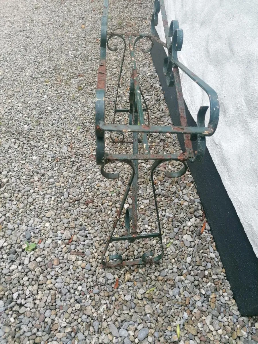 Wrought Iron Plant Stand - Image 4