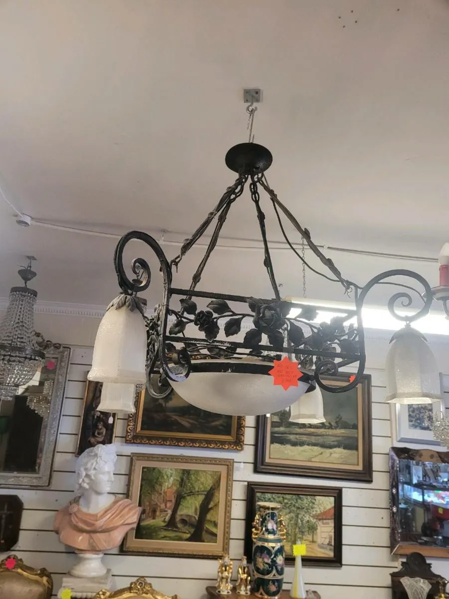 Large Art Deco ceiling light