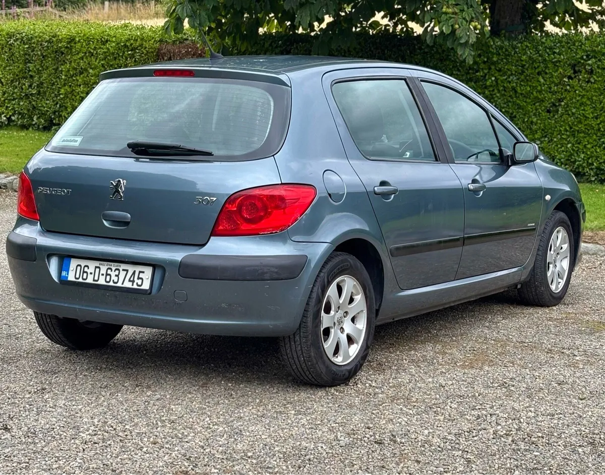 06 Peugeot 307 NCT’D and Taxed Low KMS - Image 4